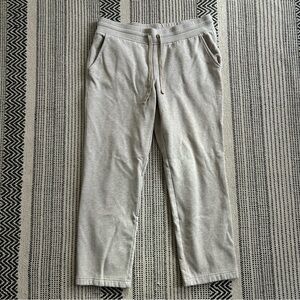 L.L. Bean Light Tan Straight Leg Sweatpants